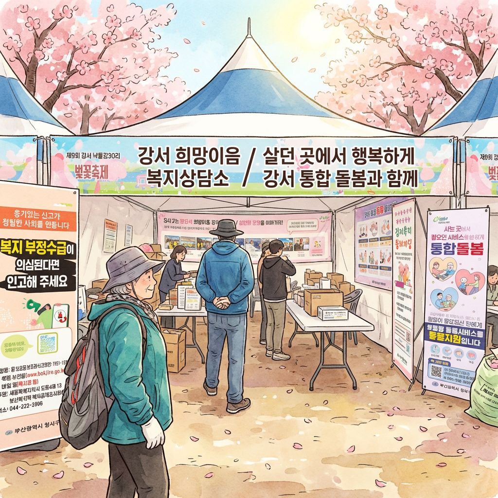 2026년 강서 희망이음 복지상담소 운영 결과 