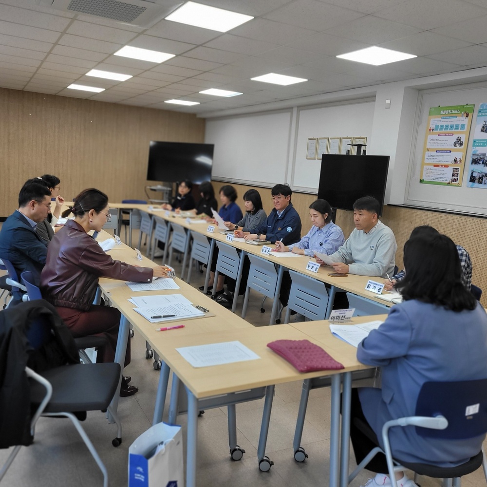 제6차실무협의체회의(강서구자활지역센터 회의실 25.10.22.수.15시)